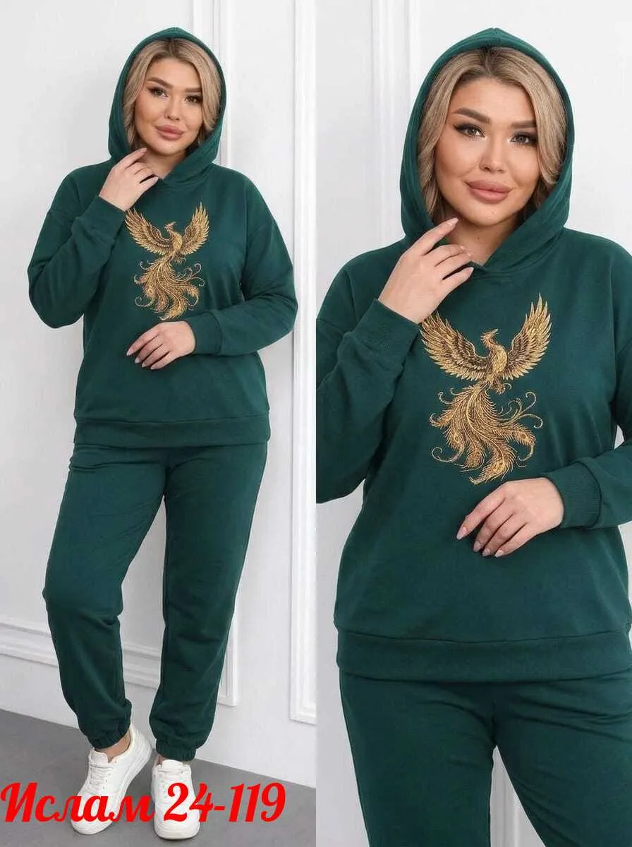 Костюм двойка из двунитки на флисе Двунитка на флисе — фото 1