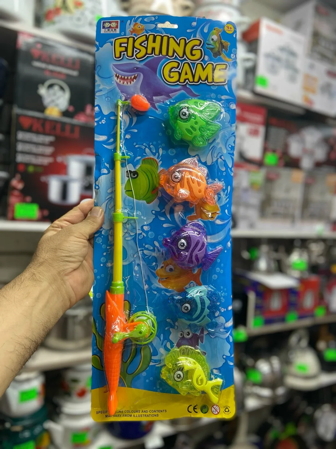 Набор рыбалка детская с аксессуарами — фото 4