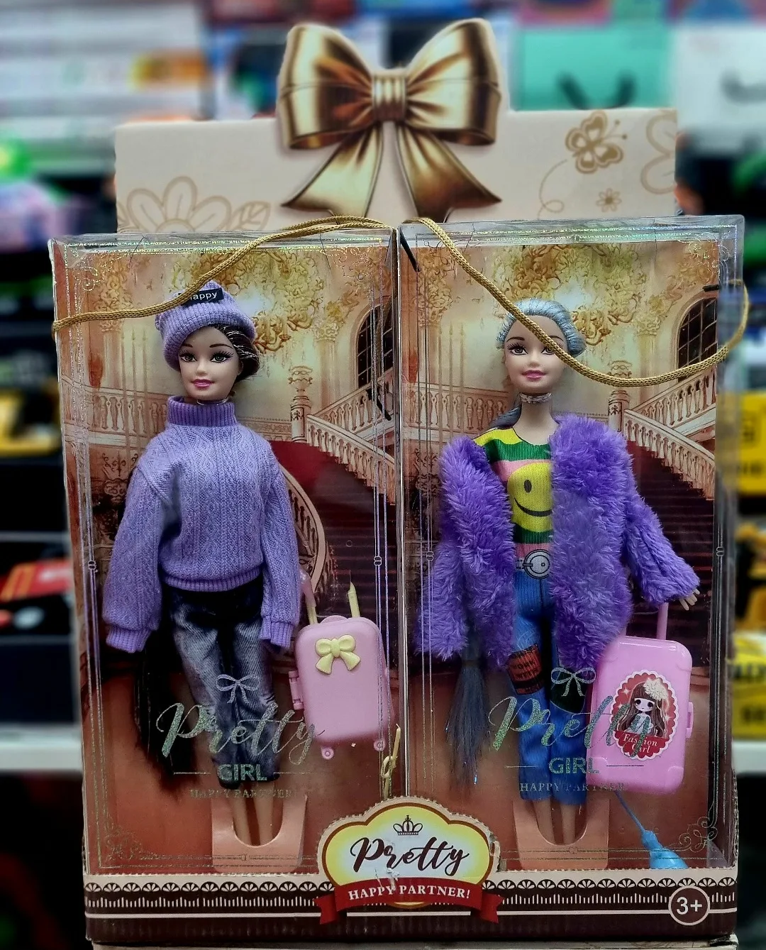 Игрушка пластиковая с дочкой и сумочкой — фото 8