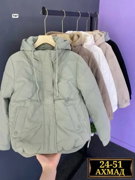 Модная куртка из ткани — фото 6