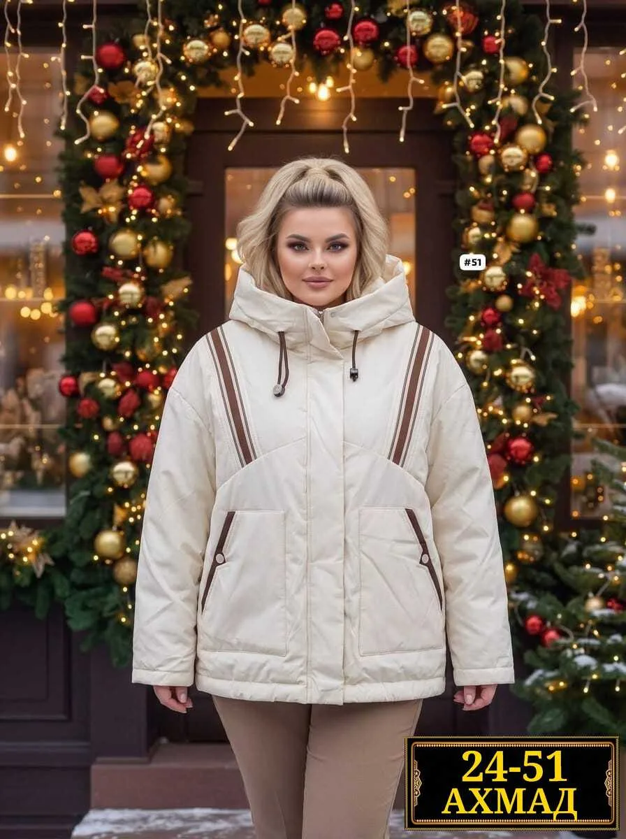 И практичную женскую Двухсторонняя куртка синяя — фото 3