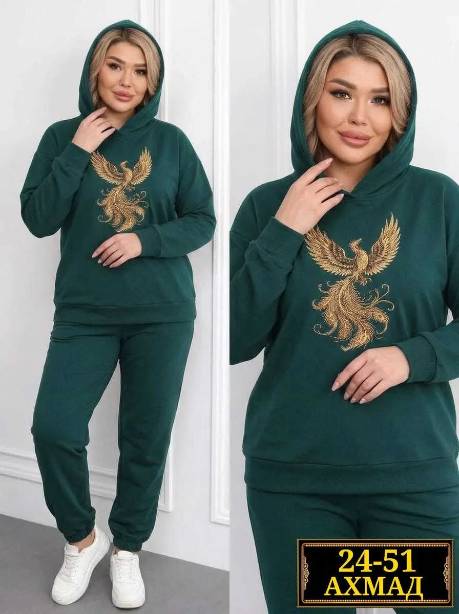 Костюм двойка из двунитки на флисе Двунитка на флисе — фото 1