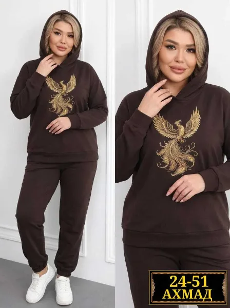 Костюм двойка из двунитки на флисе Двунитка на флисе — фото 2