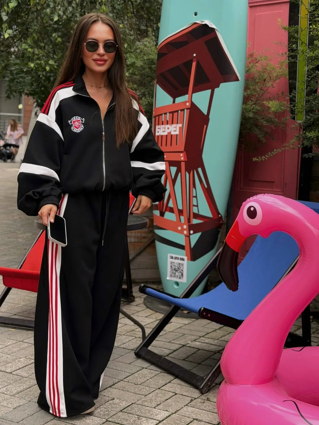 Костюм Oversize Sport Chic Красный — фото 7