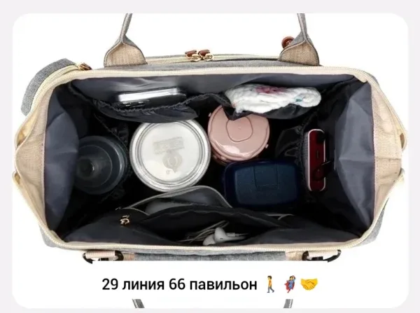 Многофункциональный рюкзак из ткани — фото 8