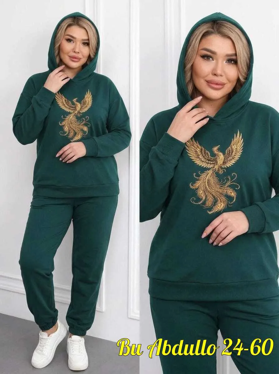 Костюм двойка из двунитки на флисе Двунитка на флисе — фото 5