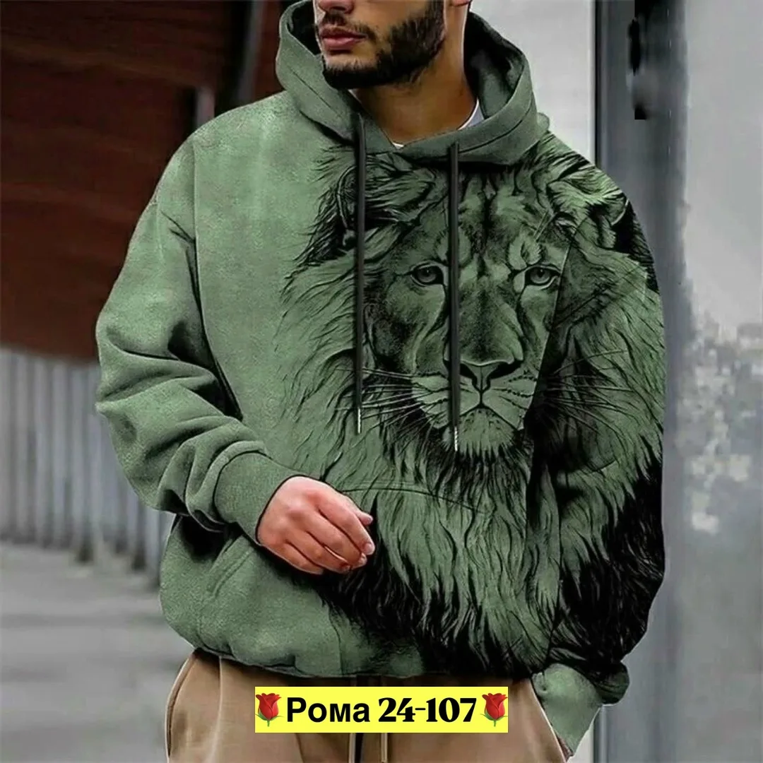 Мужская толстовка из флиса — фото 1