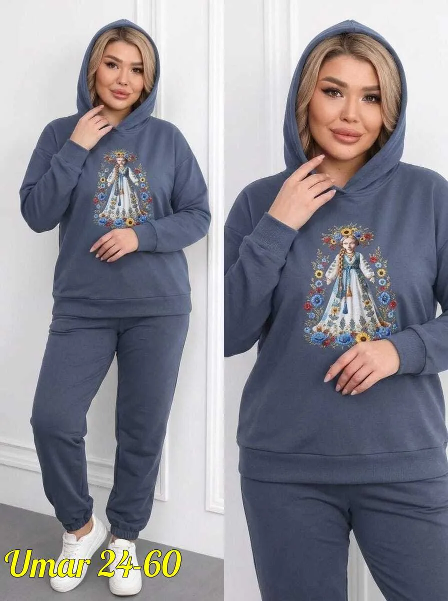Костюм двойка из двунитки на флисе Двунитка на флисе — фото 2