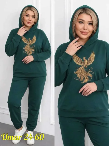 Костюм двойка из двунитки на флисе Двунитка на флисе — фото 5