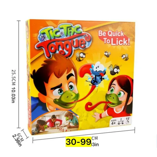 Игрушка из бумаги, настольная игра Язык лягушки — фото 1