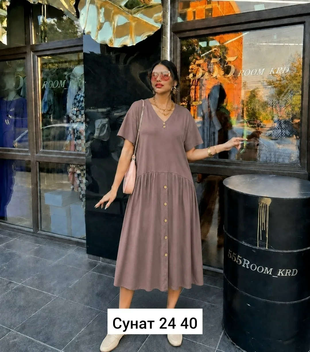 Платье синяя — фото 2