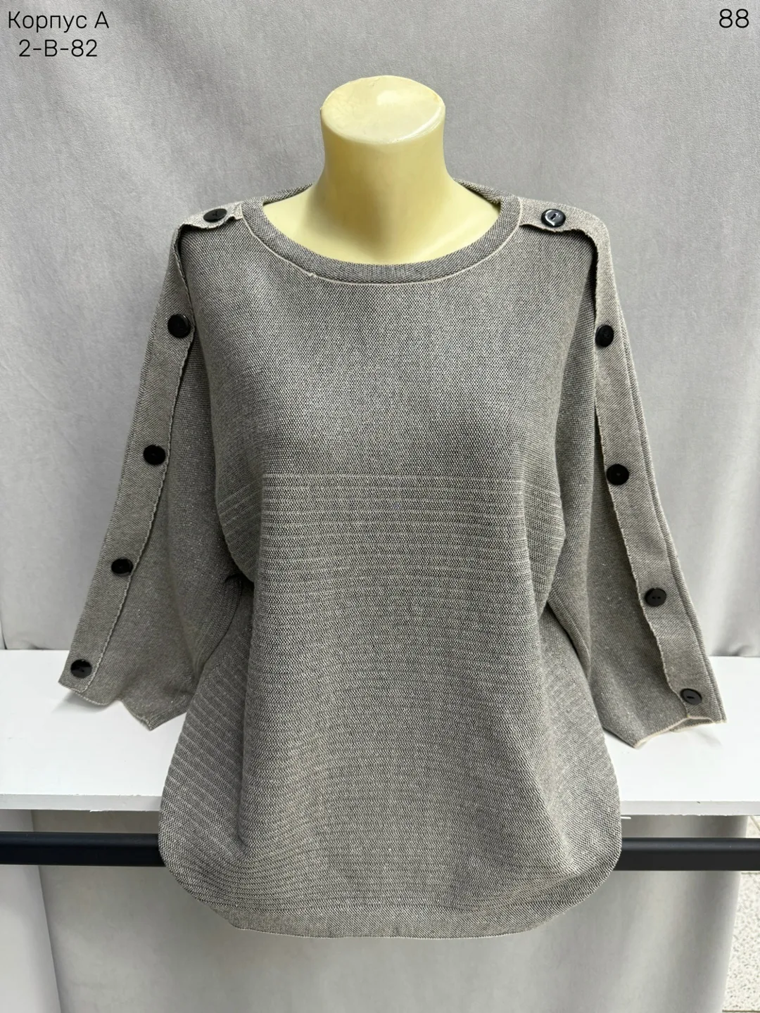 Свитер из смесового материала (65 хлопок 65 COTTON, 35 POLYESTER — фото 3