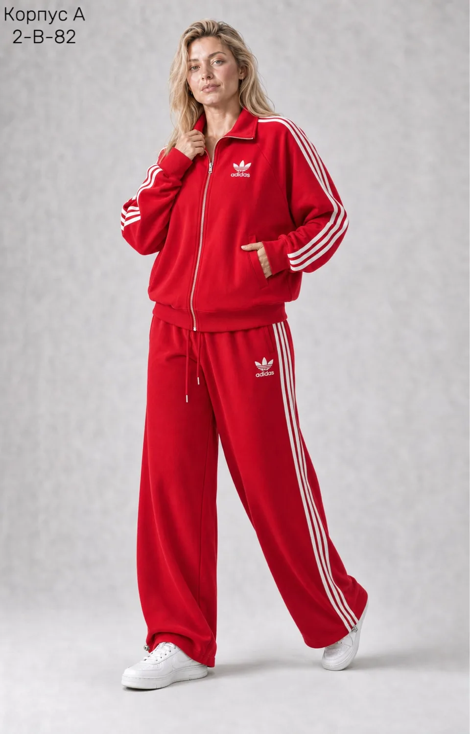 Спортивный костюм из 95 хлопка и 5 спандекса 95 COTTON, 5 SPANDEX — фото 2