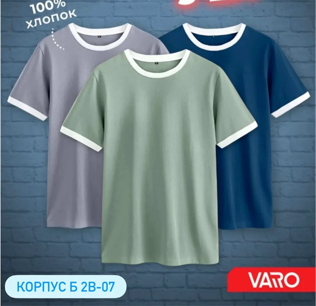 Мужская футболка из 100 хлопка — фото 2