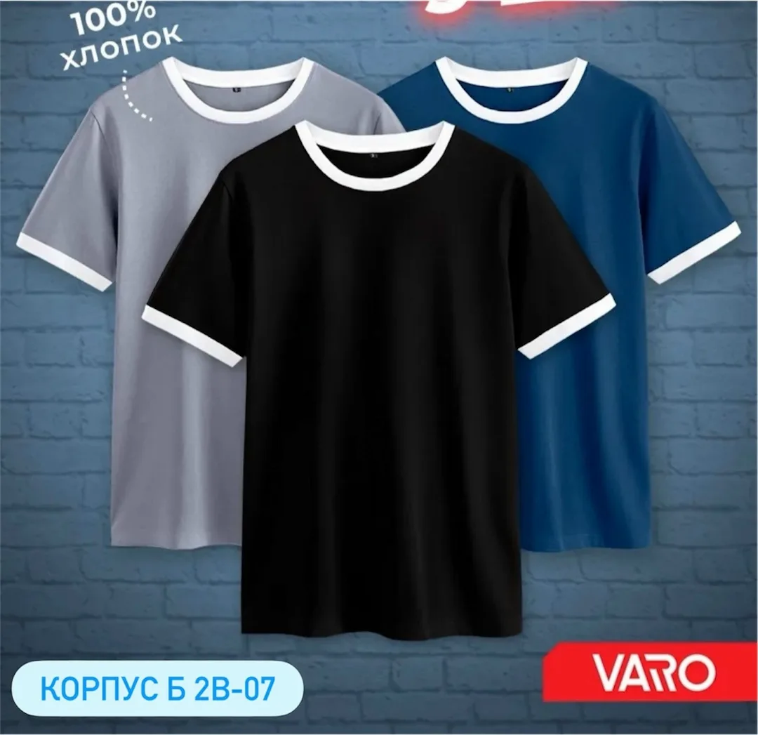 Мужская футболка из 100 хлопка — фото 3