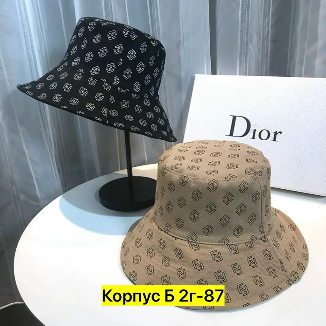 Шапка Панама, хлопок — фото 3