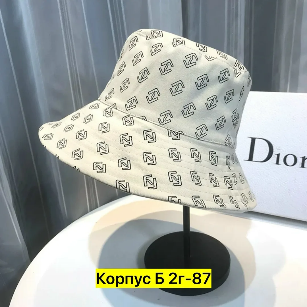 Шапка Панама, хлопок — фото 4