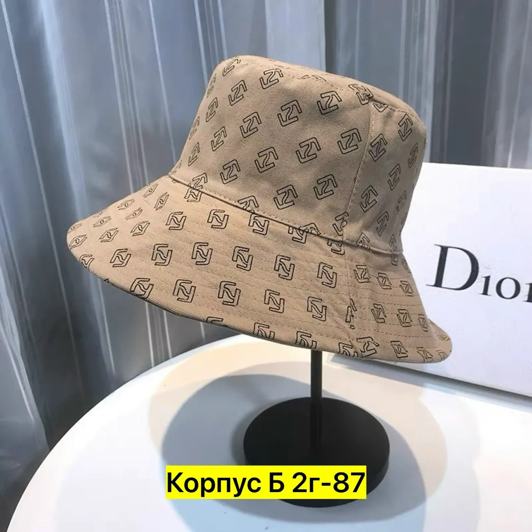 Шапка Панама, хлопок — фото 5