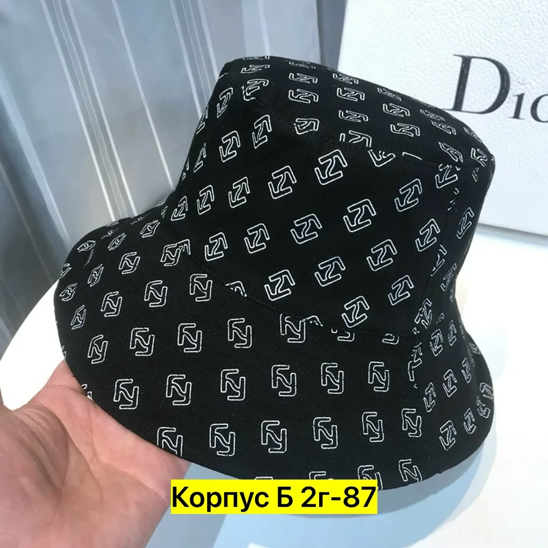Шапка Панама, хлопок — фото 6