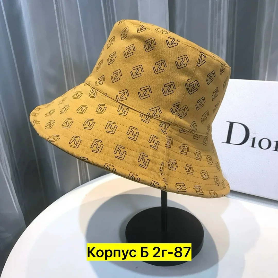 Шапка Панама, хлопок — фото 8