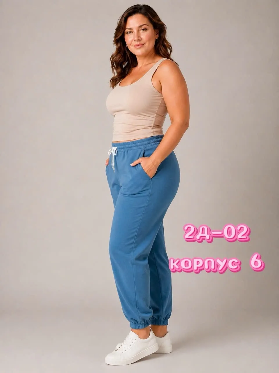 Юбка Штаны, хлопок — фото 2