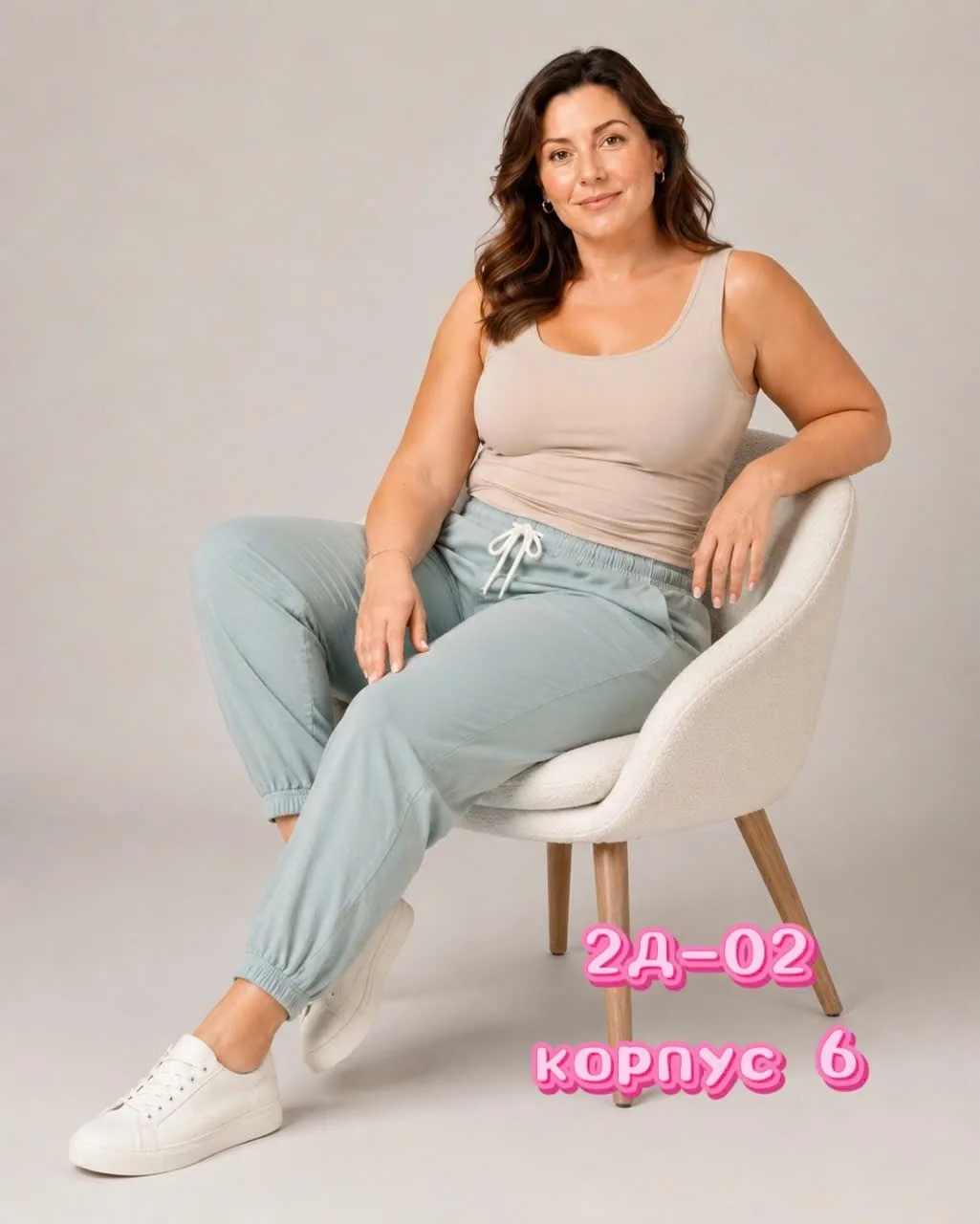 Юбка Штаны, хлопок — фото 3