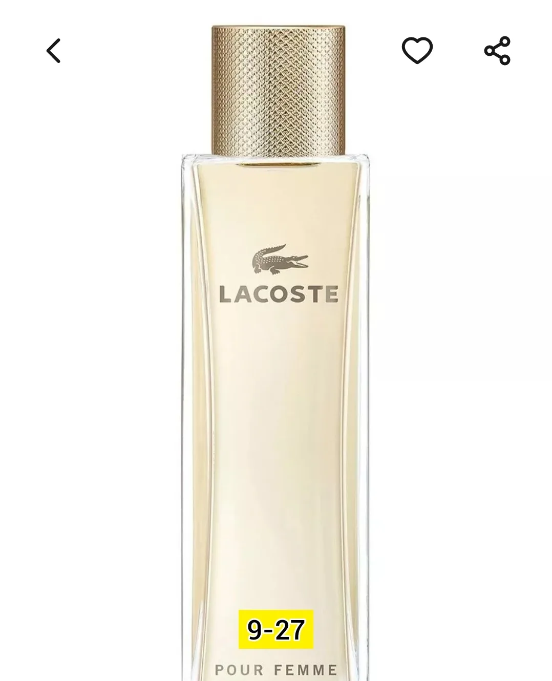 Lacoste Pour Femme - цветочный древесно-мускусный аромат — фото 2