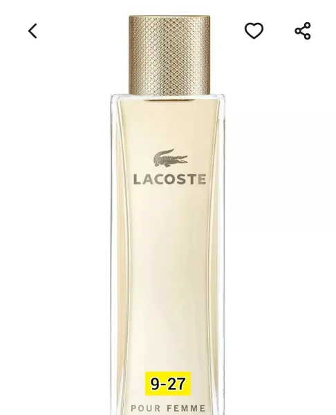 Lacoste Pour Femme - цветочный древесно-мускусный аромат — фото 4