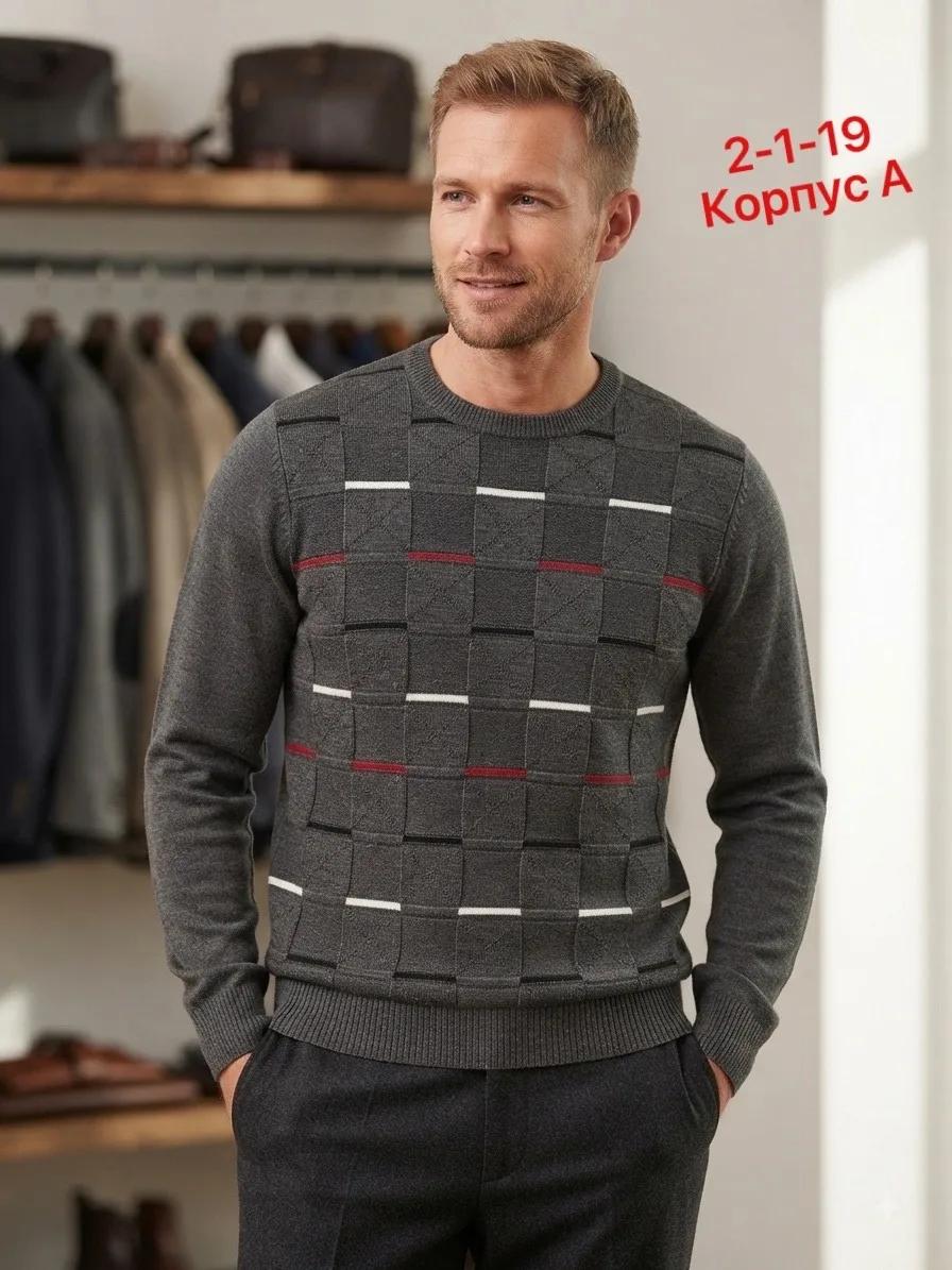 Свитер из акрила — фото 4