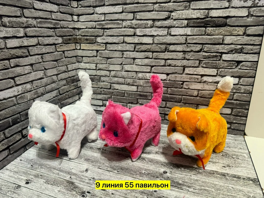 Игрушка в виде ходячих кошек из пластика — фото 7
