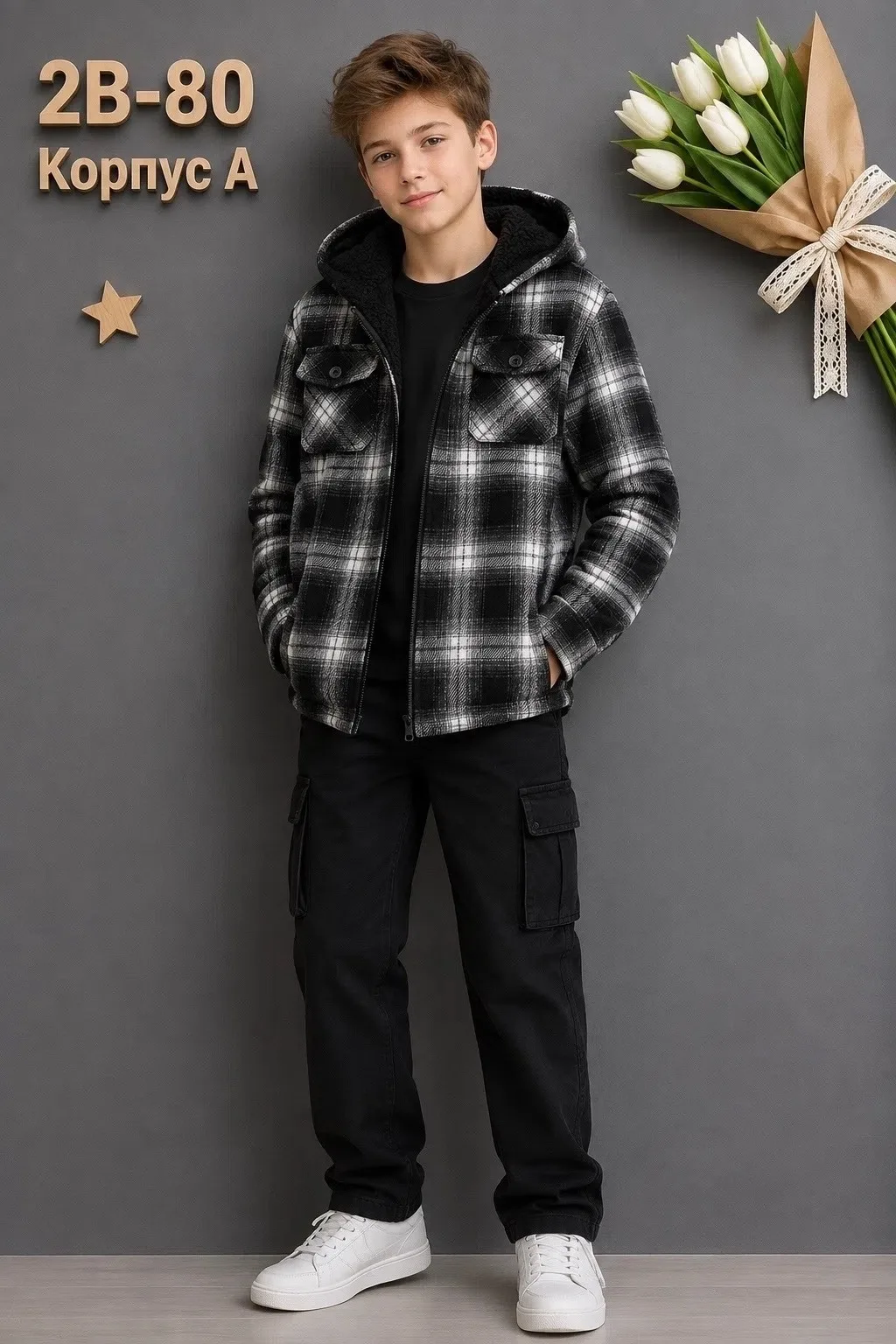 Рубашка мехом — фото 4