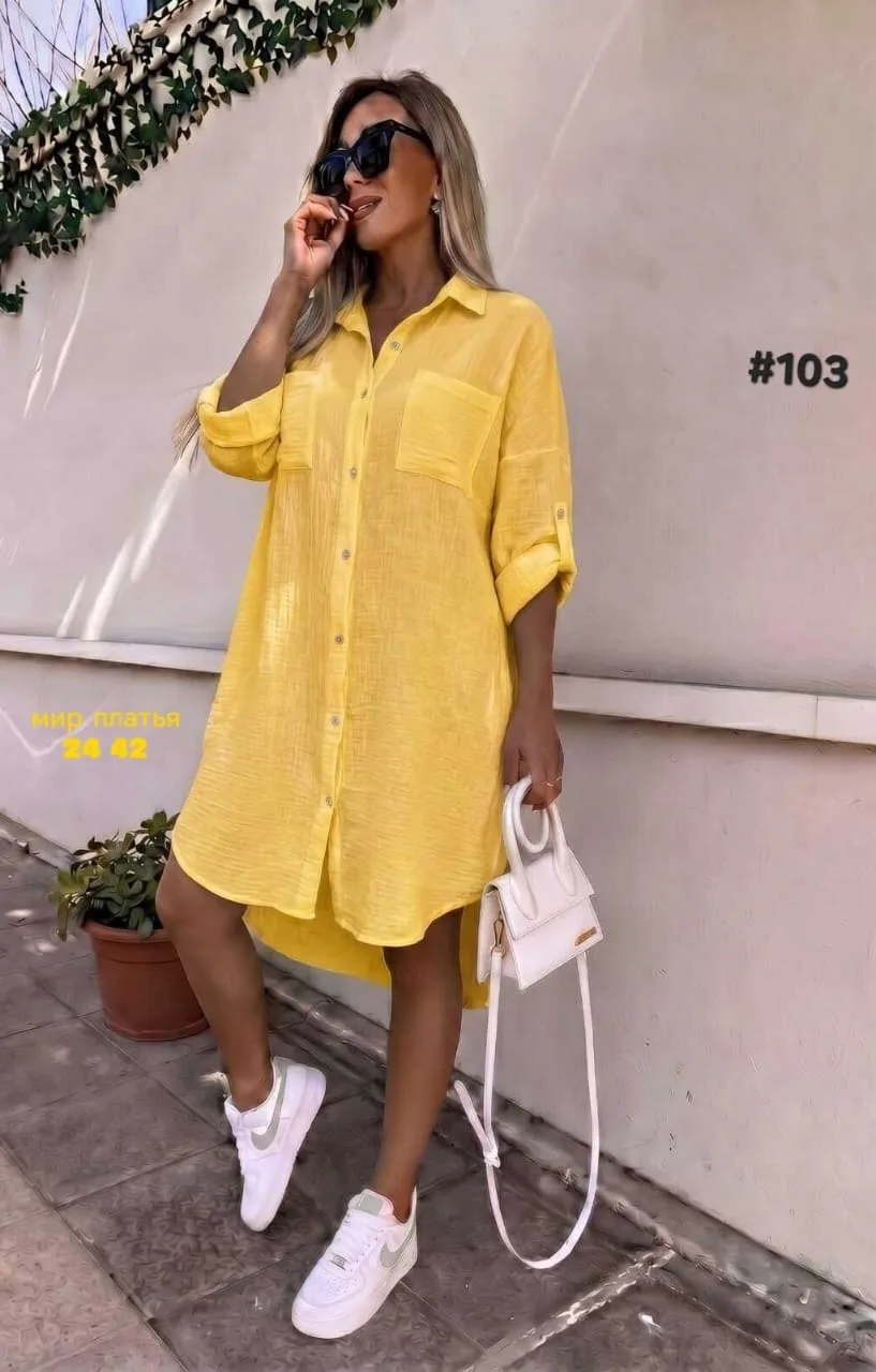 Платье из хлопка — фото 2