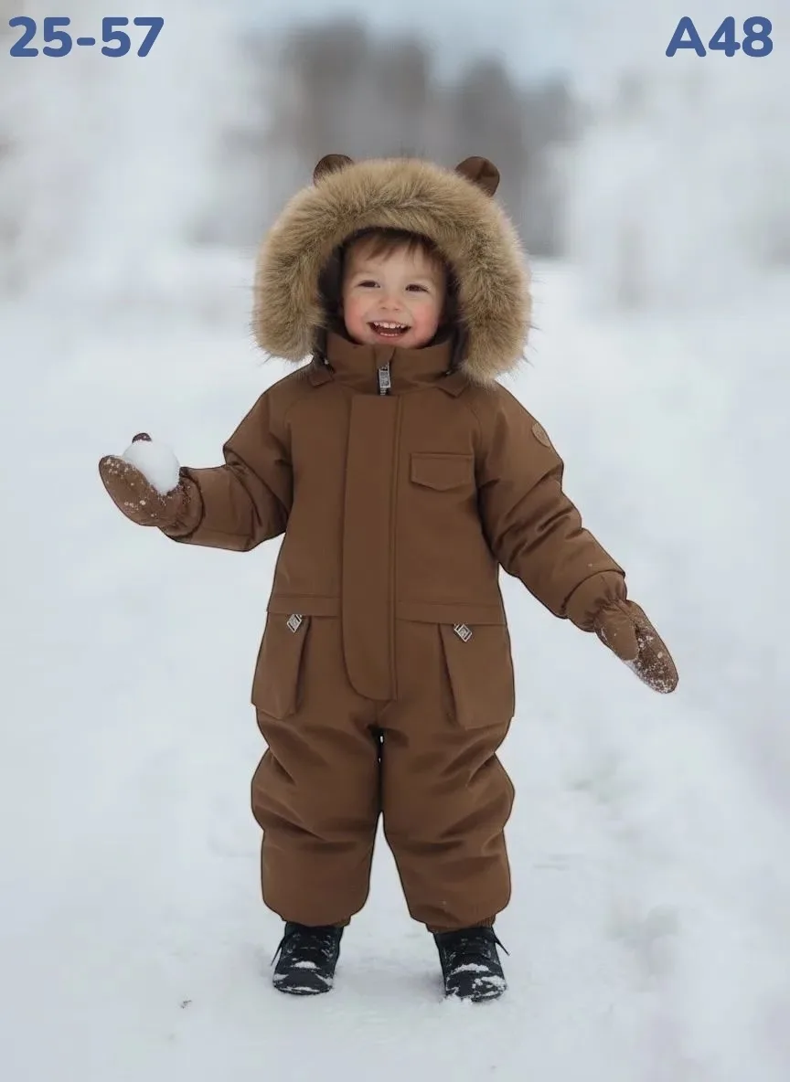 Комбинезон зимний мембранный для мальчика — фото 8