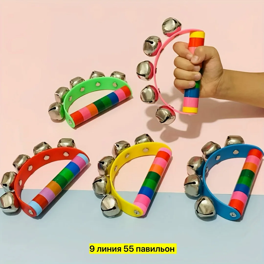 Игрушка-бубенцы из дерева — фото 6