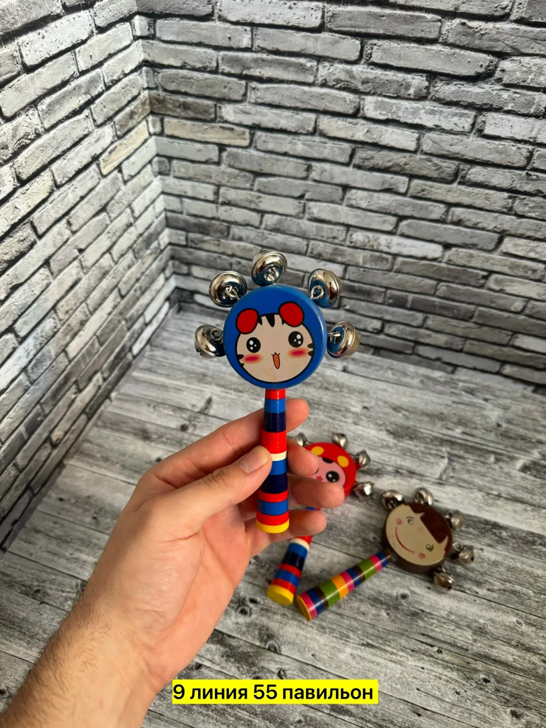 Игрушка-бубенцы из дерева — фото 8