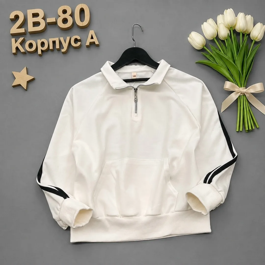 Блузка Кофта, хлопок — фото 1