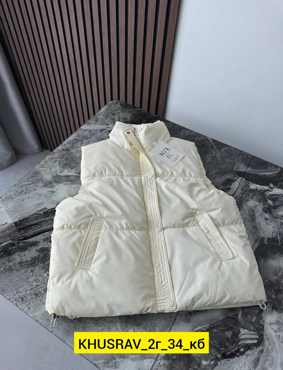 Жилет из ткани — фото 9