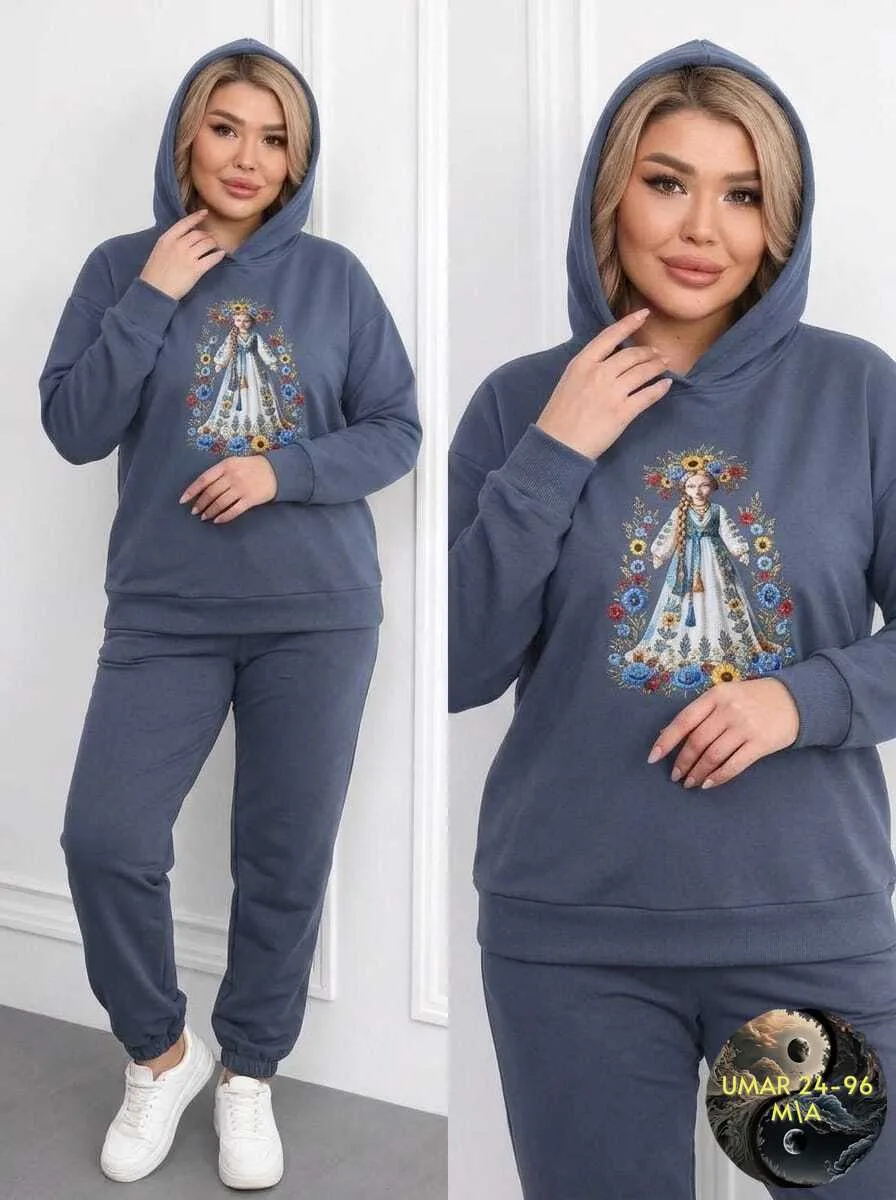 Костюм двойка из двунитки на флисе Двунитка на флисе — фото 1