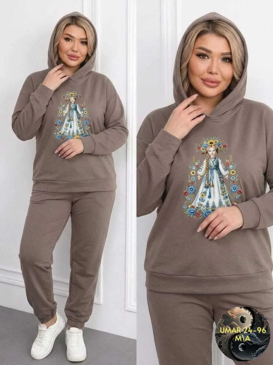 Костюм двойка из двунитки на флисе Двунитка на флисе — фото 2