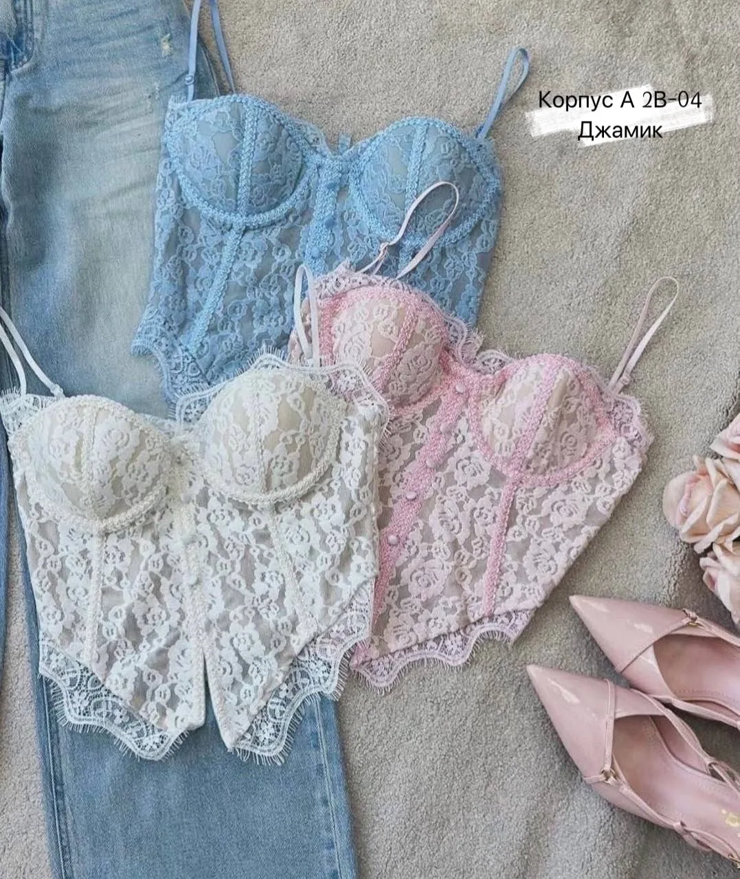 Корсет кружевной Drop Lace — фото 5