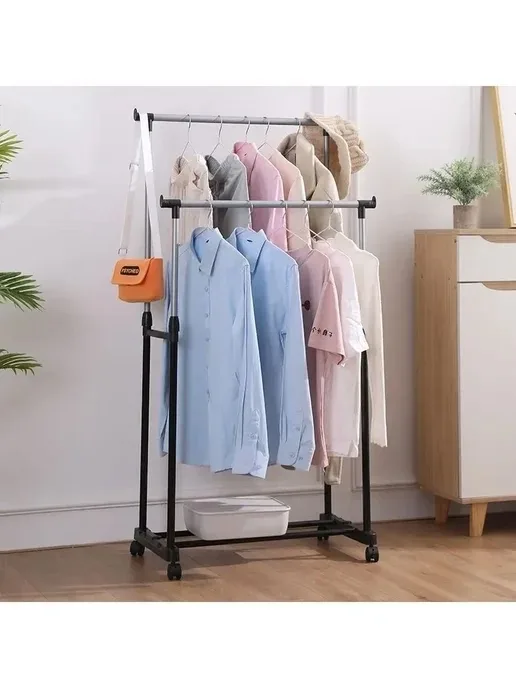 Вешалка напольная-стойка для одежды HozStore — фото 4