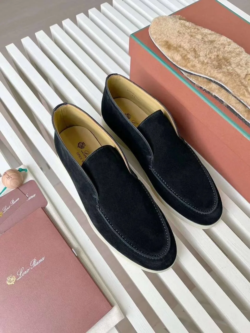 Лоферы Loro Piana Open Walk — фото 2