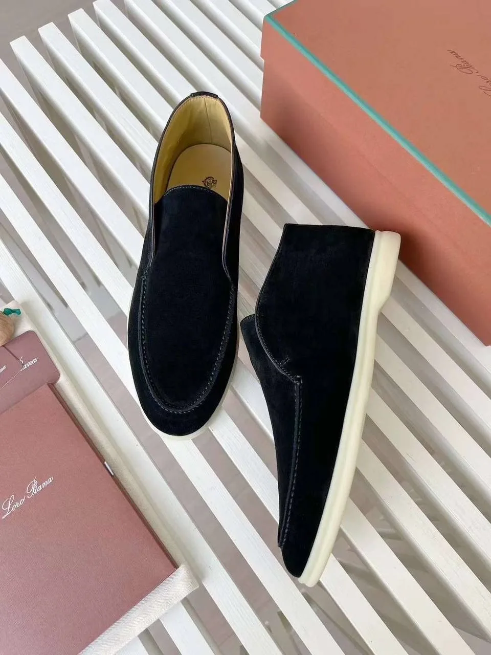 Лоферы Loro Piana Open Walk — фото 6