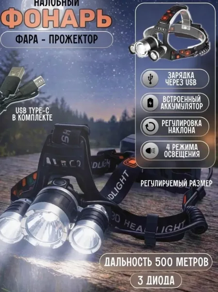 Фонарь работает на двух стандартных — фото 24