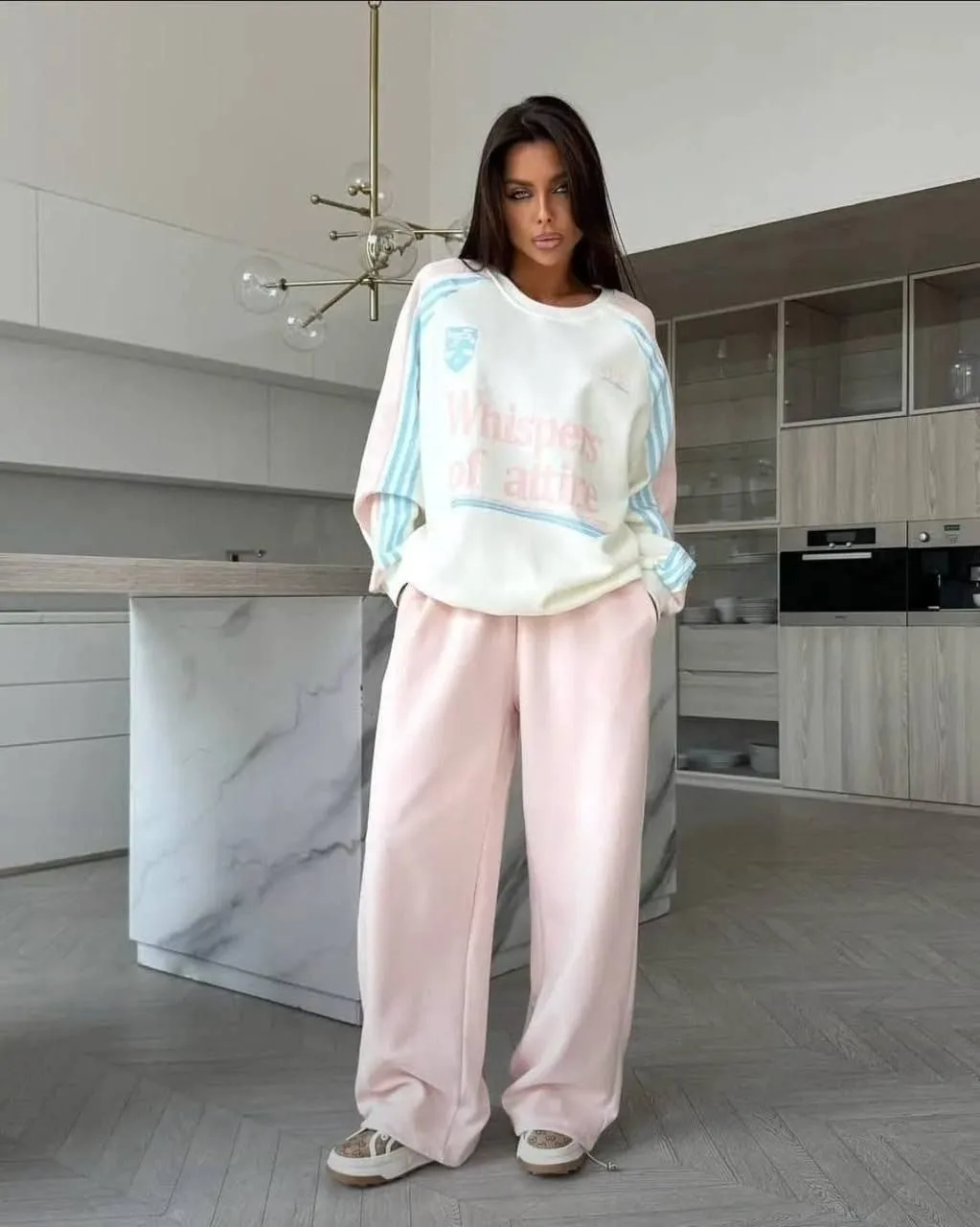 Костюм-двойка sport chic oversize — фото 4