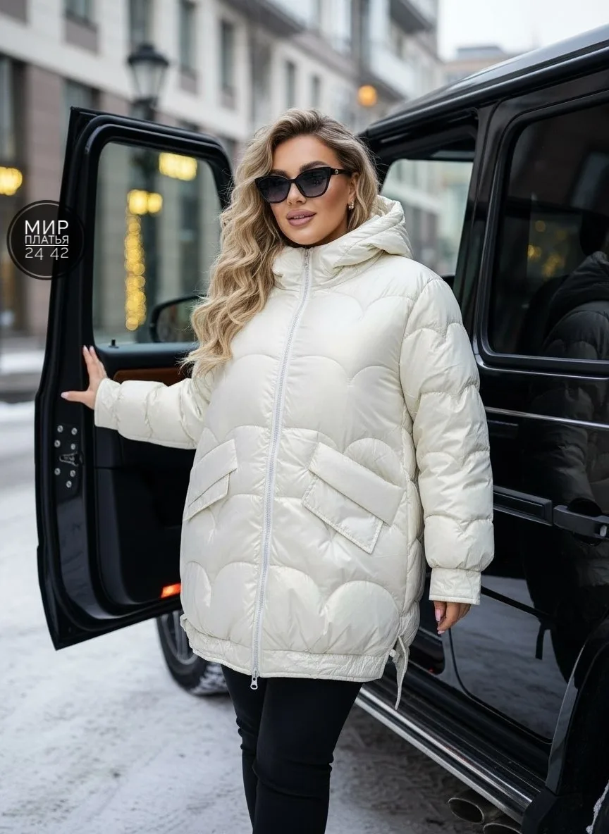 Лёгкая куртка из холлофайбера — фото 5