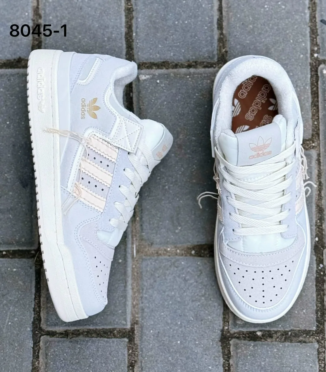 Кроссовки женские Кроссы AdiDas, сетка — фото 14