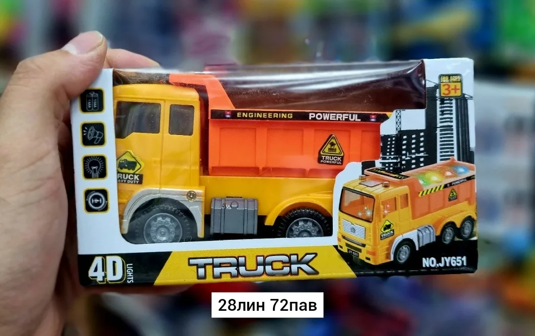 Игрушка-машинка электрическая с звуком и светом — фото 4