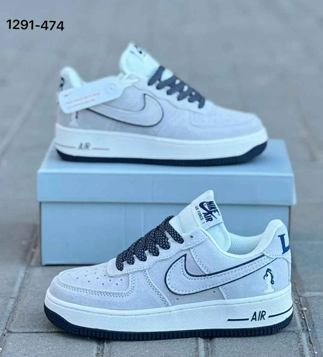 Кеды женские КРОССЫ “Nike” на Осень, сетка — фото 2