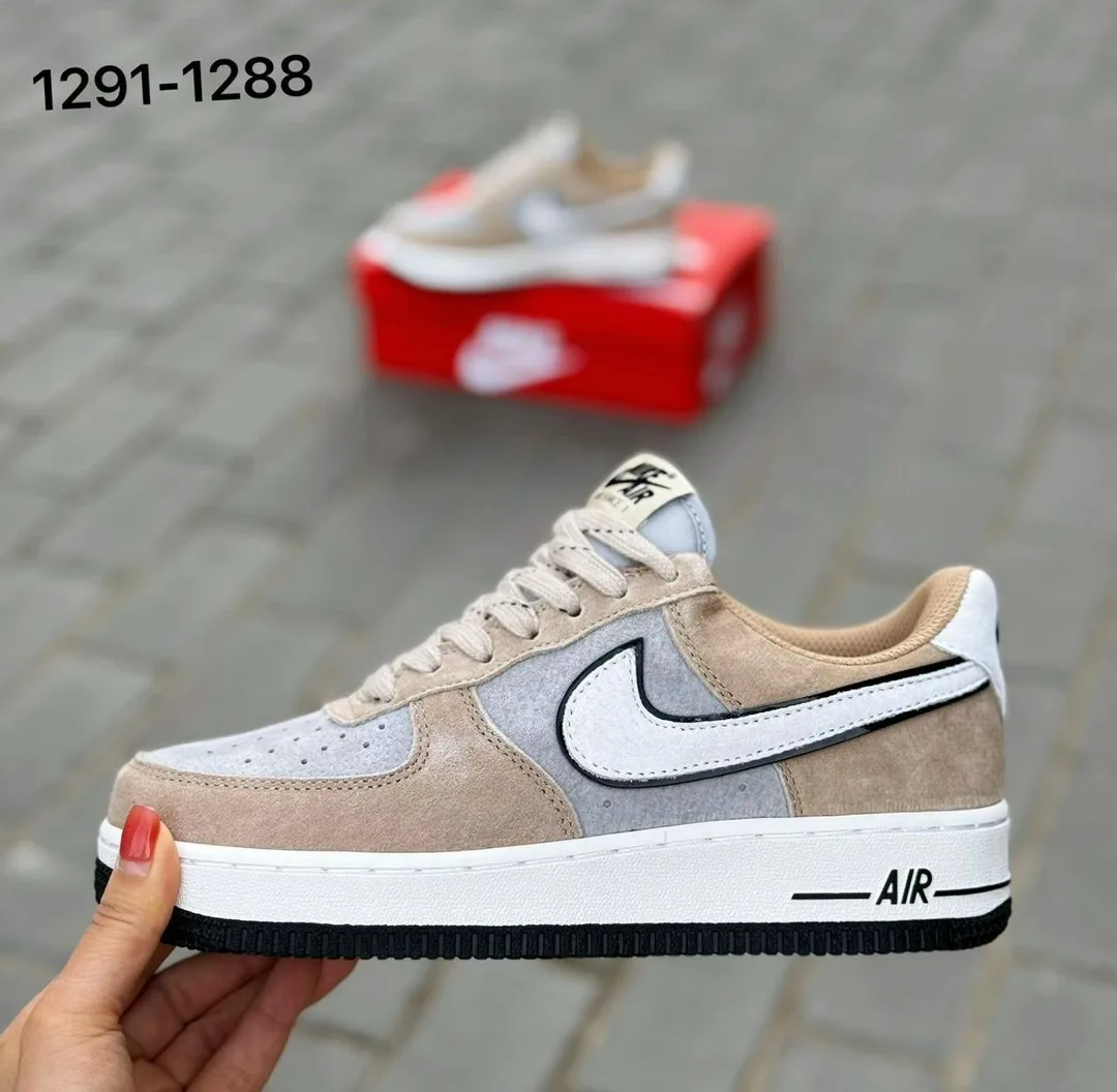 Кеды женские КРОССЫ “Nike” на Осень, сетка — фото 9